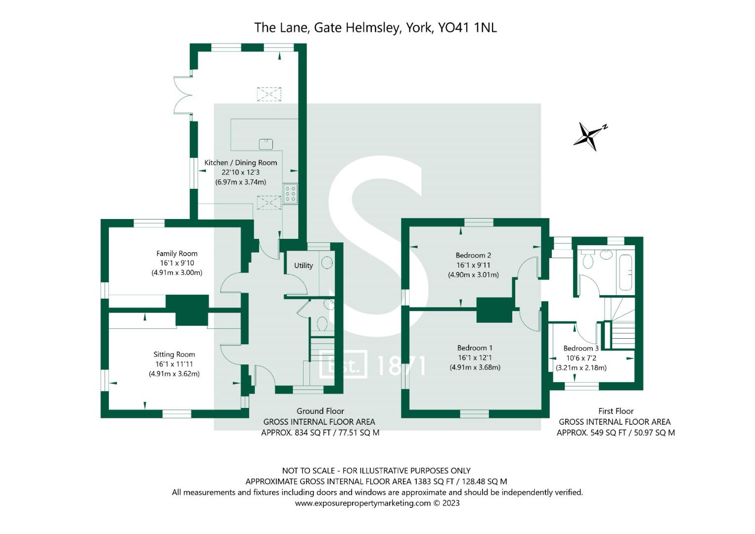 Property details for The Lane, Gate Helmsley, York £425,000 Sold (STC) Vebra